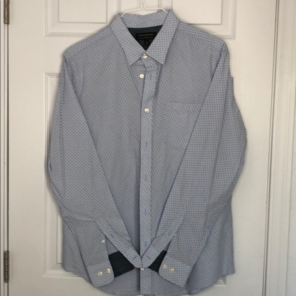 Men’s large banana republic button down
